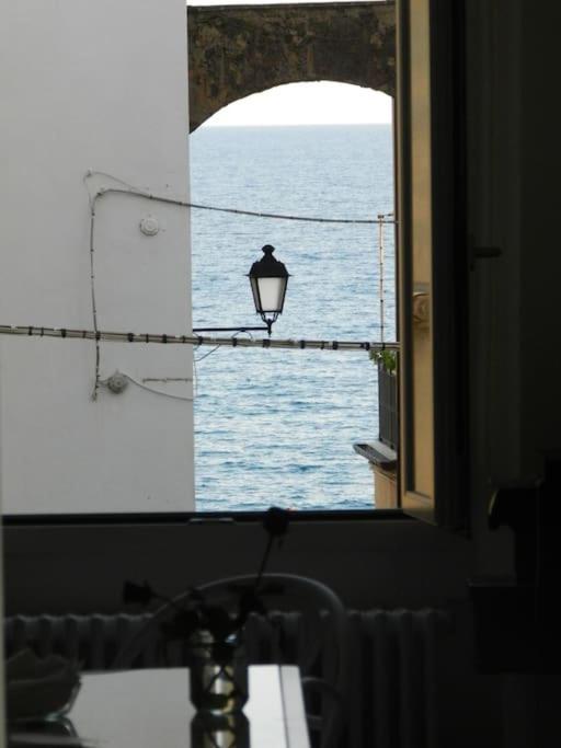 Sea View, In The Old Town Santo Stefano Al Mare Apartment Ngoại thất bức ảnh