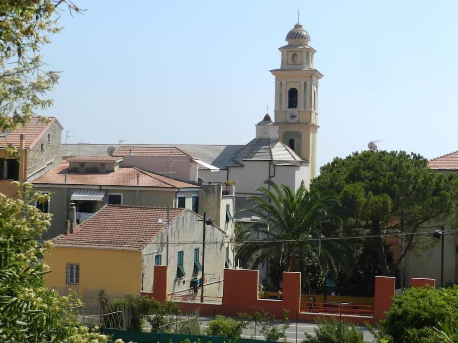 Sea View, In The Old Town Santo Stefano Al Mare Apartment Ngoại thất bức ảnh